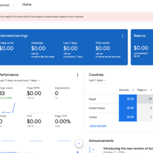 ADSENSE APPROVAL SERVICE 